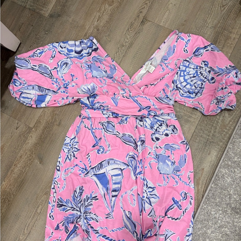 Lilly Pulitzer Pink and Blue Dress
